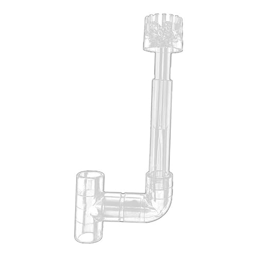Ronyme Aquarium Skimmer Wasser Reiniger Fisch Tank Funktionale Effiziente Acryl Transparent, Innendurchmesser von Ronyme
