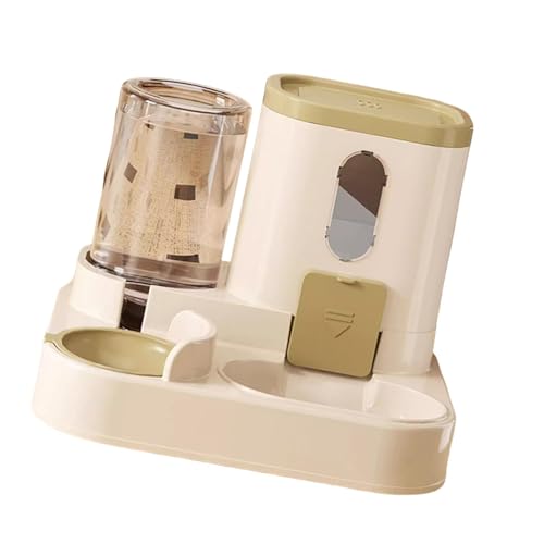 Ronyme Automatischer Katzenfutter- und Wasserspender, tragbarer Futter- und Wassernapf, Futter- und Wasserspender für Haustiere, für Kaninchen, Hauskatzen, Khaki Ronyme Automatischer Katzenfutter- und Wasserspender, tragbarer Futter- und Wassernapf, Futter- und Wasserspender für Haustiere, für Kaninchen, Hauskatzen, Khaki von Ronyme