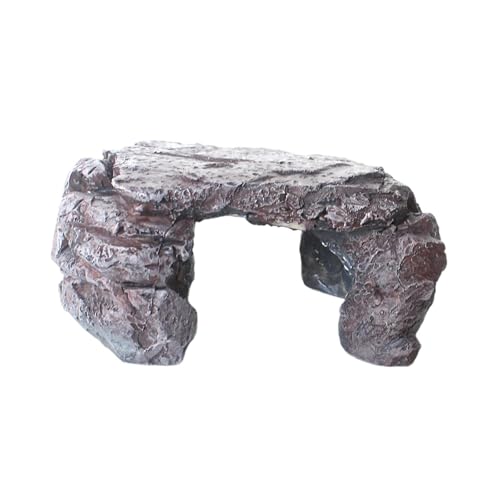 Ronyme -Dekoration, Höhle, Kunstharz, Spiel- und Ruhestätte, Kunstfelsen, Landschaftsbau, Zubehör, Reptilien-Versteck für Leopardgecko Ronyme -Dekoration, Höhle, Kunstharz, Spiel- und Ruhestätte, Kunstfelsen, Landschaftsbau, Zubehör, Reptilien-Versteck für Leopardgecko von Ronyme