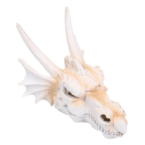 Ronyme Drachenkopf-Schädelstatue, Aquarium-Dekoration, Landschaft, dekorative Wohnkultur, Freundgeschenk, Skelett-Ornament, Aquarium-, 13.6 X 8 X 7.5 cm Ronyme Drachenkopf-Schädelstatue, Aquarium-Dekoration, Landschaft, dekorative Wohnkultur, Freundgeschenk, Skelett-Ornament, Aquarium-, 13.6 X 8 X 7.5 cm von Ronyme