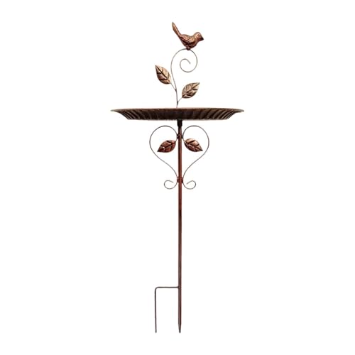 Ronyme Futternapf mit Pfahl Gartendeko Vogelbad für Draußen für Rasen Hof Draußen, Style B Ronyme Futternapf mit Pfahl Gartendeko Vogelbad für Draußen für Rasen Hof Draußen, Style B von Ronyme