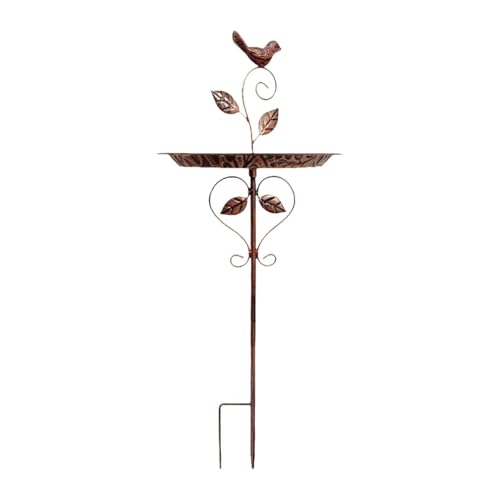 Ronyme Futternapf mit Pfahl Gartendeko Vogelbad für Draußen für Rasen Hof Draußen, Style C Ronyme Futternapf mit Pfahl Gartendeko Vogelbad für Draußen für Rasen Hof Draußen, Style C von Ronyme