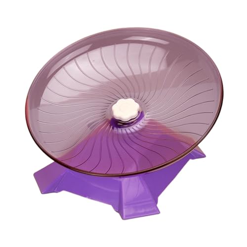 Ronyme Hamsterrad, Leises Rollenspielzeug, Käfigzubehör, Sport, Kleintiere, Übungsrad, Rotierende Scheibe für Mäuse, Igel, Rennmäuse, Violett Ronyme Hamsterrad, Leises Rollenspielzeug, Käfigzubehör, Sport, Kleintiere, Übungsrad, Rotierende Scheibe für Mäuse, Igel, Rennmäuse, Violett von Ronyme