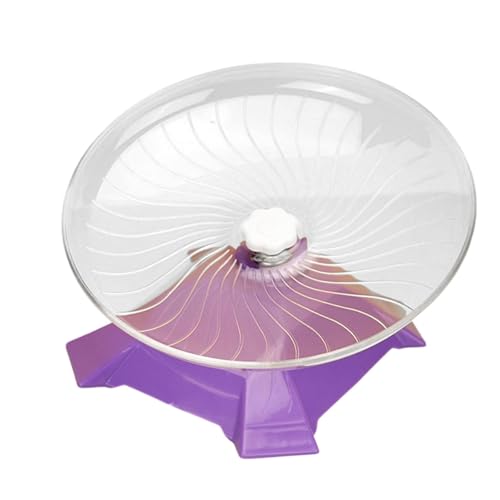 Ronyme Hamsterrad, Rollenspielzeug, leises Hamsterlaufrad für Kleintiere, Eichhörnchen, Violett Ronyme Hamsterrad, Rollenspielzeug, leises Hamsterlaufrad für Kleintiere, Eichhörnchen, Violett von Ronyme