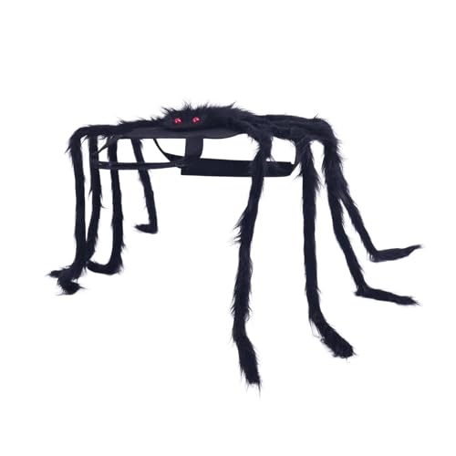 Ronyme Hunde-/Katzenkostüm für Halloween, Halloween-Dekoration, Party-Zubehör, leichtes, einfach zu tragendes Cosplay-Kostüm, lustige Kleidung, Schwarz Klein Ronyme Hunde-/Katzenkostüm für Halloween, Halloween-Dekoration, Party-Zubehör, leichtes, einfach zu tragendes Cosplay-Kostüm, lustige Kleidung, Schwarz Klein von Ronyme
