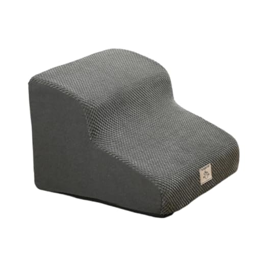 Ronyme Hundetreppenrampe, 2 Stufen, leicht, rutschfest, für den Innenbereich, Hundetreppe, Haustiertreppe für Auto, Zuhause, Sofa, Couch, Grau Ronyme Hundetreppenrampe, 2 Stufen, leicht, rutschfest, für den Innenbereich, Hundetreppe, Haustiertreppe für Auto, Zuhause, Sofa, Couch, Grau von Ronyme