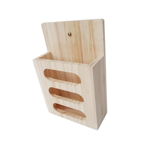 Ronyme Kaninchen Heu Feeder Heu Lebensmittel Rack Kleine Tier Fütterung Halter für Eichhörnchen Hamster, Style A von Ronyme
