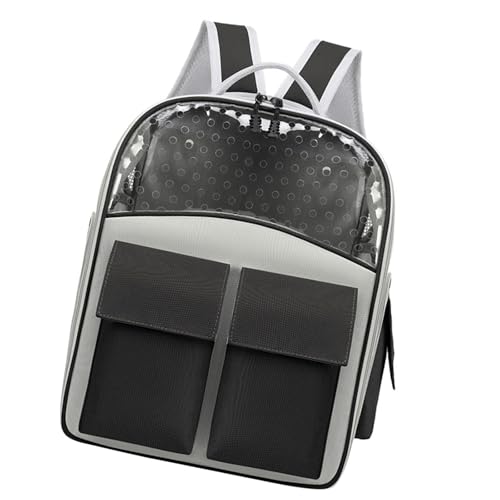 Ronyme Katzen-Rucksack-Tragetasche, Haustier-Rucksack, Katzentragetasche, atmungsaktiv, für Camping, Outdoor, Wandern, Schwarz Ronyme Katzen-Rucksack-Tragetasche, Haustier-Rucksack, Katzentragetasche, atmungsaktiv, für Camping, Outdoor, Wandern, Schwarz von Ronyme
