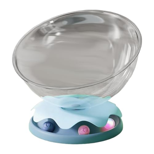 Ronyme Katzenbett-Hängematte in Raumkapselform, transparent, für alle Jahreszeiten, stabiles Aktivitätszentrum, Schlafnest, transparentes Katzenhaus für, Durchmesser 42 cm von Ronyme