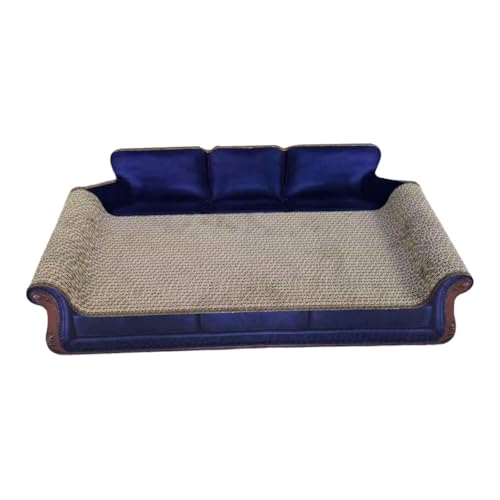 Ronyme Katzenkratzbrett, Katzenkratzbrett, Schlafsofa, Möbelschutz, Spielzeug, Haustier Schlafbett, Kratzkissen für Kätzchen, Kätzchen, Ruheplatz, Blau Ronyme Katzenkratzbrett, Katzenkratzbrett, Schlafsofa, Möbelschutz, Spielzeug, Haustier Schlafbett, Kratzkissen für Kätzchen, Kätzchen, Ruheplatz, Blau von Ronyme