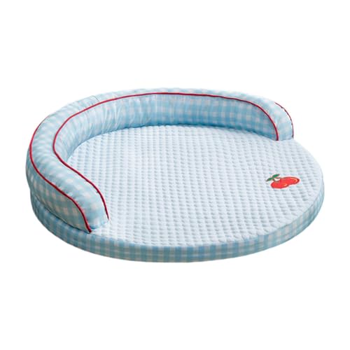 Ronyme Katzenschlafbett, Haustierzwinger, Kistenbett, Polster, Möbel, weiches Kissen, Nest, Kühlmatte für Katzen im Sommer, für Hauskatzen Aller Katzengrößen, 50cmx50cm Ronyme Katzenschlafbett, Haustierzwinger, Kistenbett, Polster, Möbel, weiches Kissen, Nest, Kühlmatte für Katzen im Sommer, für Hauskatzen Aller Katzengrößen, 50cmx50cm von Ronyme