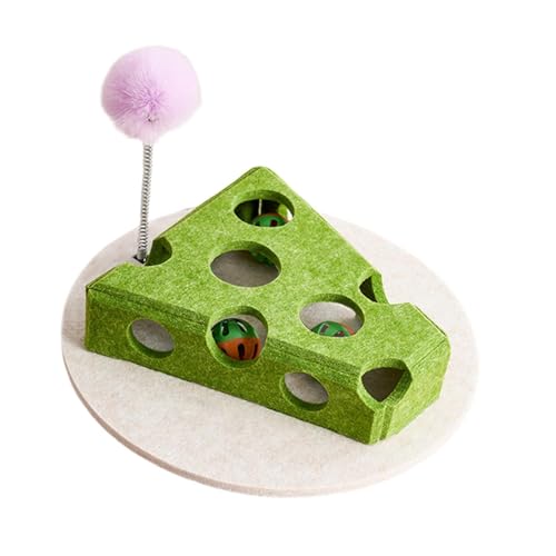 Ronyme Katzenspielzeug Käsebox Indoor Katze Mental Train Tool Agility Spielzeug Katzen Teaser, GrÜn Ronyme Katzenspielzeug Käsebox Indoor Katze Mental Train Tool Agility Spielzeug Katzen Teaser, GrÜn von Ronyme