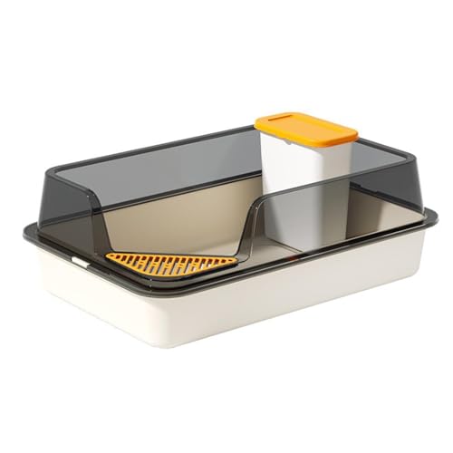 Ronyme Katzentoilette mit Rahmen, Oben offen, für Hauskatzen, für Kaninchen, Kleintiere, Hamster Ronyme Katzentoilette mit Rahmen, Oben offen, für Hauskatzen, für Kaninchen, Kleintiere, Hamster von Ronyme