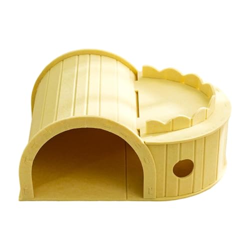 Ronyme Katzentunnel, Kätzchenspielzeug, Haustiermöbel, modernes Kratzenest, Katzenbett, Kätzchennest, Spielzeug für drinnen und draußen zum Ausruhen und, Gelb von Ronyme