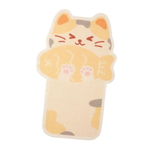 Ronyme Kratzmatte für Katzen, selbstklebend, Wandkratzer, Polyester, Klettergerüst, Wandteppich, Katzenkratzunterlage, Kletterteppich für die Couch, mit Fisch von Ronyme