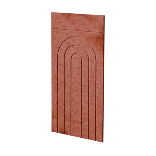 Ronyme Kratzteppich für Katzen, Wandkratzer, multifunktional, groß, DIY-Filz für Hauskatzen, selbstklebend, vertikal, für Boden, Sofa, Couch, Braun von Ronyme