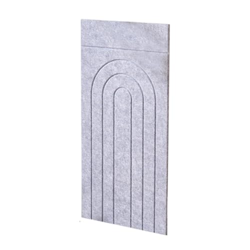Ronyme Kratzteppich für Katzen, Wandkratzer, multifunktional, groß, DIY-Filz für Hauskatzen, selbstklebend, vertikal, für Boden, Sofa, Couch, Grau von Ronyme
