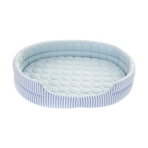 Ronyme Kühlbett für Hauskatzen, Kätzchen-Schlafbett für Zuhause, tragbar, waschbar, gemütlich, Kühlmatte für Haustiere, Hunde-Kühlkissen, für, M von Ronyme
