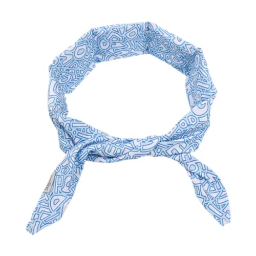 Ronyme Kühlhalsband für Hunde, Eisschal, kühlendes Hunde-Bandana, Haustier-Halswickel für Indoor-Camping, Wandern, Sommer, kleine bis große, Blau, M Ronyme Kühlhalsband für Hunde, Eisschal, kühlendes Hunde-Bandana, Haustier-Halswickel für Indoor-Camping, Wandern, Sommer, kleine bis große, Blau, M von Ronyme