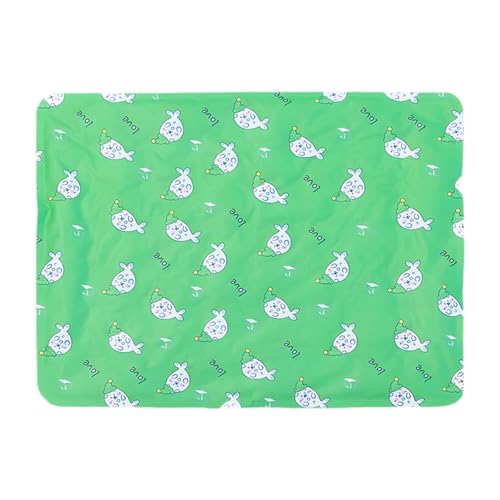 Ronyme Kühlmatte für Hunde, Katzen, Hundekissen, Haustier-Isomatte, Kühlpad für Zwinger, Bett, Sofa, Indoor Outdoor, GrÜn Ronyme Kühlmatte für Hunde, Katzen, Hundekissen, Haustier-Isomatte, Kühlpad für Zwinger, Bett, Sofa, Indoor Outdoor, GrÜn von Ronyme