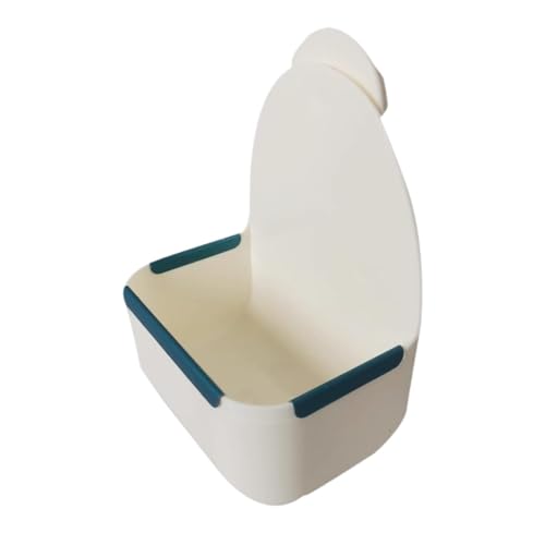 Ronyme Meerschweinchen Heu Feeder Lebensmittel Korb Gras Rahmen Rack Fütterung Schüssel für Kaninchen, Weiß Ronyme Meerschweinchen Heu Feeder Lebensmittel Korb Gras Rahmen Rack Fütterung Schüssel für Kaninchen, Weiß von Ronyme