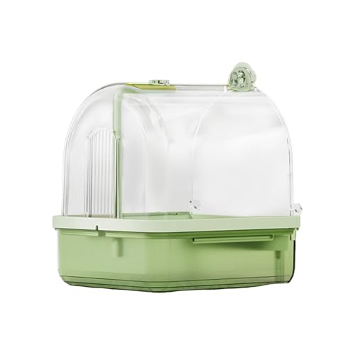 Ronyme Papagei-Badewanne, Vogelbadewanne für Haustiere, Käfig, Vogeldusche, Papagei, Wasserduschschüssel für Unzertrennliche, Nymphensittiche, kleine Vögel, GrÜn Ronyme Papagei-Badewanne, Vogelbadewanne für Haustiere, Käfig, Vogeldusche, Papagei, Wasserduschschüssel für Unzertrennliche, Nymphensittiche, kleine Vögel, GrÜn von Ronyme