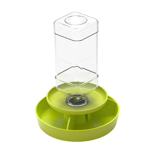 Ronyme Reptilienfutterspender, Amphibien-Lebensraumzubehör, Wasserfutterspender, Schildkrötentränke, automatischer Wasserspender für kleine Haustiere, Green S Ronyme Reptilienfutterspender, Amphibien-Lebensraumzubehör, Wasserfutterspender, Schildkrötentränke, automatischer Wasserspender für kleine Haustiere, Green S von Ronyme