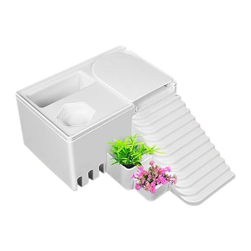 Ronyme Ruheplattform für Schildkröten, Sonnenplattform, Ruheterrasse, Kletterregal, Schildkrötenrampe, Schildkrötentankplattform für Frösche, kleine, 21cmx16cmx8cm Ronyme Ruheplattform für Schildkröten, Sonnenplattform, Ruheterrasse, Kletterregal, Schildkrötenrampe, Schildkrötentankplattform für Frösche, kleine, 21cmx16cmx8cm von Ronyme