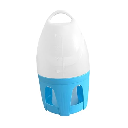 Ronyme Taubenwasserspender, Landwirtschaftswerkzeug, Automatisches Heimtierbedarf, Vogelwassertopf, Behälter, Vogelfutterspender für Fasane, Sittiche, Kanari, 6L von Ronyme