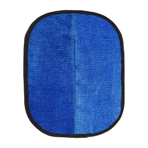 Ronyme Tierhaarentferner Handschuh Katzenpflege Handschuh Bürste Tierhaare Kamm Haarausfall für Kaninchen, Blau von Ronyme