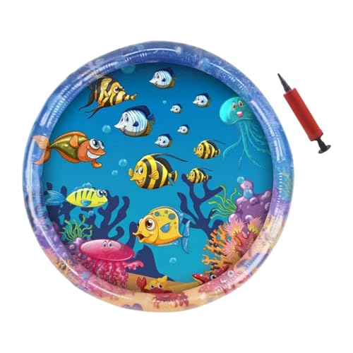 Ronyme Transducer Wasserspielmatte, Aufblasbare Wassermatte, Verdickte Kühlung, Interaktives Tragbares Katzenkühlkissen für Kätzchen, Kinder, Hunde, Sommer, Style C Ronyme Transducer Wasserspielmatte, Aufblasbare Wassermatte, Verdickte Kühlung, Interaktives Tragbares Katzenkühlkissen für Kätzchen, Kinder, Hunde, Sommer, Style C von Ronyme