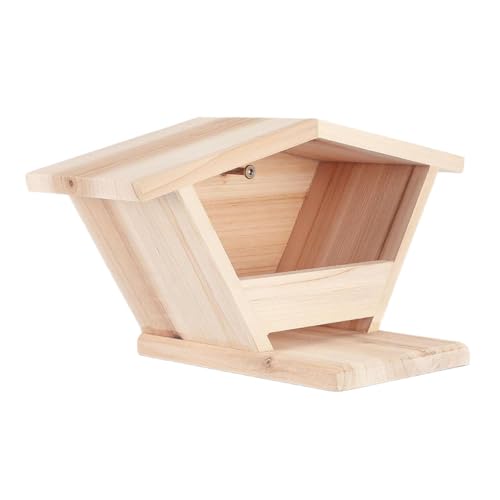 Ronyme Vogelhaus Outdoor Vögel Box Hängendes Vogelhaus Vögel Nest für Hinterhof Hof, Style A von Ronyme