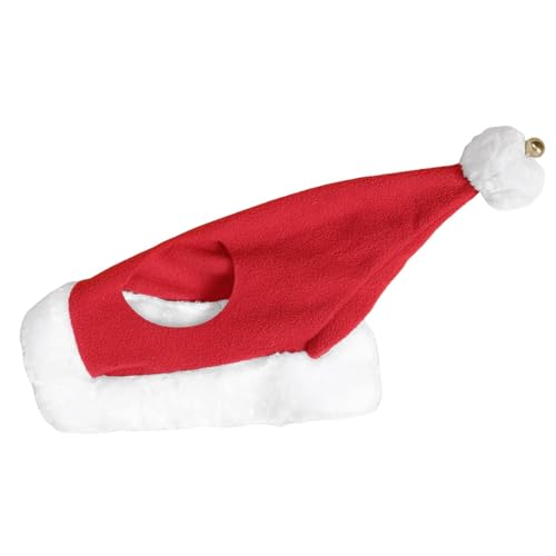 Ronyme Weihnachtsmütze für Pferd, Pferdeohrhaube, rote Urlaubskappe für Partygeschenke, Weihnachtsfeier Ronyme Weihnachtsmütze für Pferd, Pferdeohrhaube, rote Urlaubskappe für Partygeschenke, Weihnachtsfeier von Ronyme