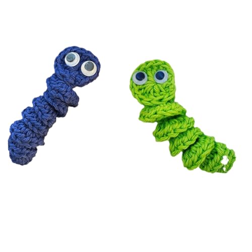 Rordigo Handgefertigtes Sorgenwurm-Geschenk Zur Emotionalen Unterstützung, Gehäkelter Sorgenwurm, der Sie Inspiriert und Sich Um Sie Kümmert, Süßes Gestricktes Geschenk,C Rordigo Handgefertigtes Sorgenwurm-Geschenk Zur Emotionalen Unterstützung, Gehäkelter Sorgenwurm, der Sie Inspiriert und Sich Um Sie Kümmert, Süßes Gestricktes Geschenk,C von Rordigo