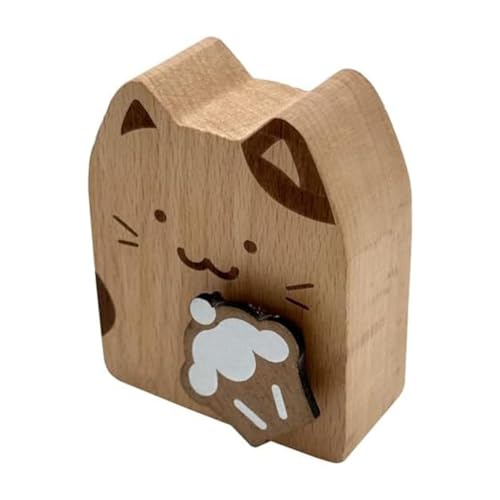 Rordigo -Katzen-Spieluhr zum Aufziehen, Drehbar, Passend für Geburtstagsgeschenke, D, 1 Stück Rordigo -Katzen-Spieluhr zum Aufziehen, Drehbar, Passend für Geburtstagsgeschenke, D, 1 Stück von Rordigo