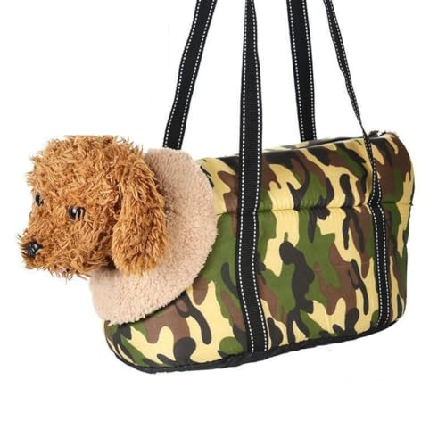 Rordigo Kleintier-Tragetasche Hunde-Rucksack Welpen Katzen-Schultertasche für Haustiere, Ideal für Outdoor-Reisen, Einfach zu Handhaben und Langlebig. von Rordigo