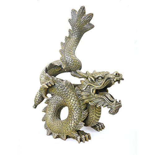 Blue Ribbon 911796 Alter, Goldener Drachen XL Als Aquarium und Aquaristik-Ornament, 20 cm Blue Ribbon 911796 Alter, Goldener Drachen XL Als Aquarium und Aquaristik-Ornament, 20 cm von Rosewood