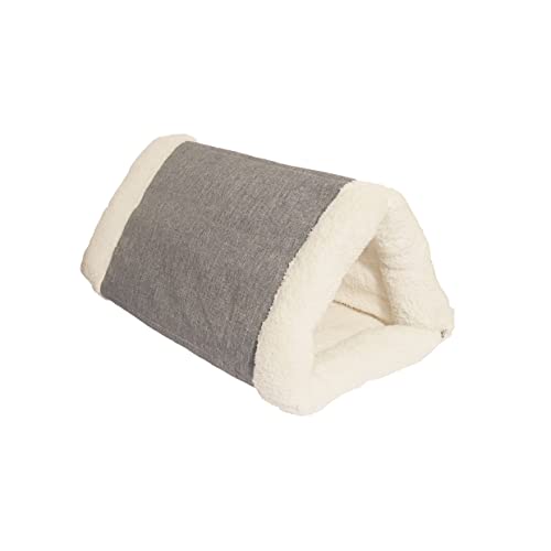 Rosewood 03084 2-in-1-Komforthöhle und -Bett aus weichem Luxusplüsch, grau Rosewood 03084 2-in-1-Komforthöhle und -Bett aus weichem Luxusplüsch, grau von Rosewood