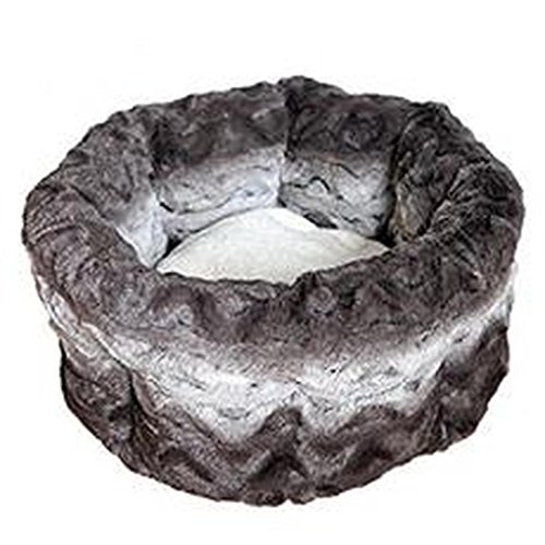 Rosewood 04379 Kuschelbett für Hunde, weich, Länge 38 cm, grau/cremeweiß Rosewood 04379 Kuschelbett für Hunde, weich, Länge 38 cm, grau/cremeweiß von Rosewood