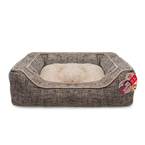 Rosewood 04434 Quadratisches Hundebett aus weichem Luxusmaterial, M, hellblau Rosewood 04434 Quadratisches Hundebett aus weichem Luxusmaterial, M, hellblau von Rosewood