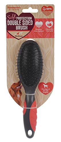 Rosewood 07031 Soft Protection doppelseitige Fellpflegebürste in Salonqualität, Medium Rosewood 07031 Soft Protection doppelseitige Fellpflegebürste in Salonqualität, Medium von Rosewood