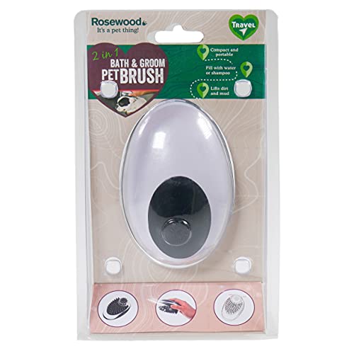Rosewood 07050 Pflegebürste Mit Shampoo-Spender Für Katzen Und Hunde Rosewood 07050 Pflegebürste Mit Shampoo-Spender Für Katzen Und Hunde von Rosewood