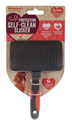 Rosewood 07663 Soft Protection selbstreinigende Bürste in Salonqualität, Medium Rosewood 07663 Soft Protection selbstreinigende Bürste in Salonqualität, Medium von Rosewood