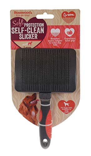Rosewood 07664 Soft Protection selbstreinigende Bürste in Salonqualität, Large Rosewood 07664 Soft Protection selbstreinigende Bürste in Salonqualität, Large von Rosewood