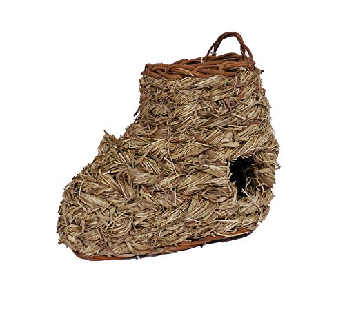 Rosewood 19474 Naturals Aktivitätshöhle in Stiefelform zum Spielen und Schlafen aus Grasgeflechtfür Hamster, Rennmäuse, Mäuse, 18 x 15 cm Rosewood 19474 Naturals Aktivitätshöhle in Stiefelform zum Spielen und Schlafen aus Grasgeflechtfür Hamster, Rennmäuse, Mäuse, 18 x 15 cm von Rosewood