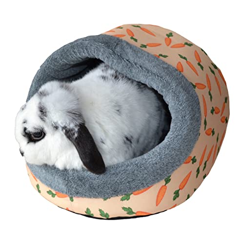 Rosewood 19614 Snuggles Hauben-Plüschbett Mit Karotten-Print Für Kaninchen, Meerschweinchen, Frettchen Und Ratten Rosewood 19614 Snuggles Hauben-Plüschbett Mit Karotten-Print Für Kaninchen, Meerschweinchen, Frettchen Und Ratten von Rosewood