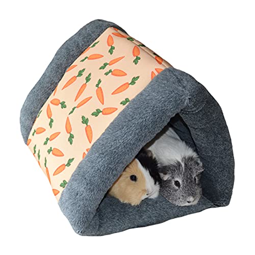 Rosewood 19616 Snuggles Snuggle 'n' Sleep Tunnel Mit Karotten-Print Für Kaninchen, Meerschweinchen, Frettchen Und Ratten von Rosewood