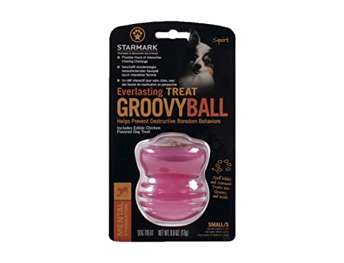 Rosewood 46062 Rillen-Spielball für Kleine Hunde, Hält Ewig von StarMark