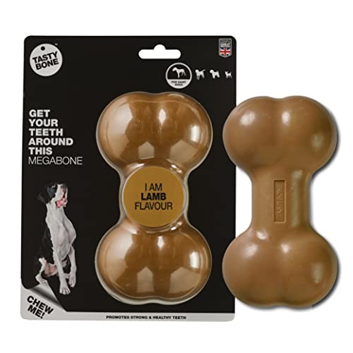 Rosewood 57035 TastyBone extra robustes Hundespielzeug aus Nylon mit Lamm-Geschmack, XL von Tasty Bone