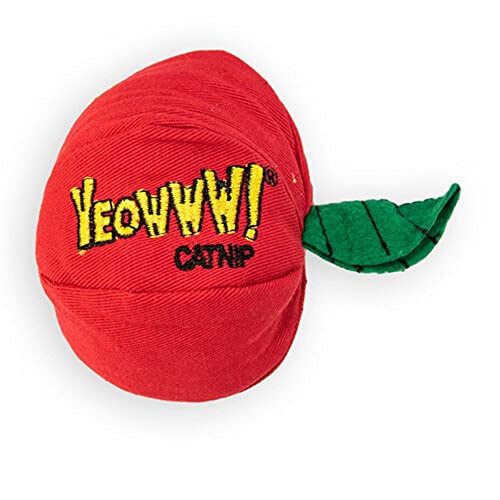 Rosewood 631406 Yeowww! Katzenspielzeug Apfel von YEOWWW